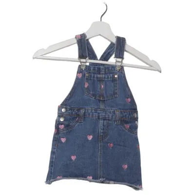 Hängselklänning (Blå, Rosa) från Denim by Skill Bomull, Elastan