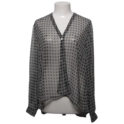 Bluse (Sort, Hvid) fra Ally Bell Polyester