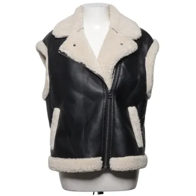 Ytterväst (Svart, Beige) från Bershka Polyester, Polyuretan