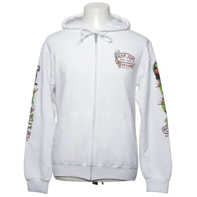 Hoodie (White) from Ron Jon Surf Shop Cotton, Polyester