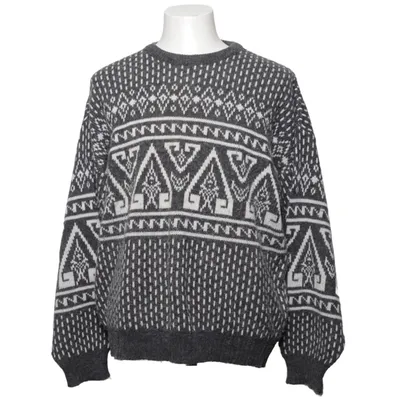 Pull-over (Gris, Blanc) de Smasher Acrylique, Polyamide, Laine