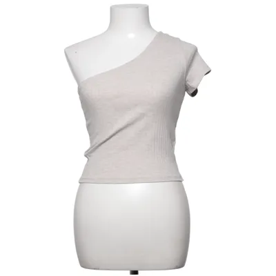 Topp (Beige) från Gina Tricot Bomull, Elastan, Polyester