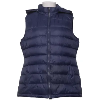 Outer vest (Blue) from Denim & Co Polyamide, Polyester