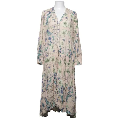 Långklänning (Beige, Flerfärgad) från Indiska Viskos