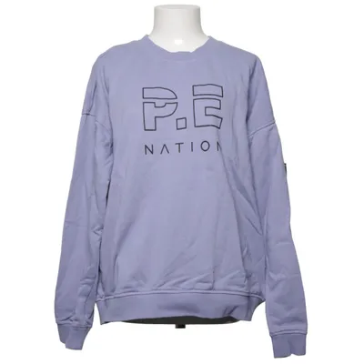Sweatshirt (Bleu) de P.E Nation Élasthane, Coton biologique
