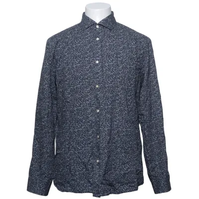 Chemise (Bleu, Blanc) de Bläck Coton