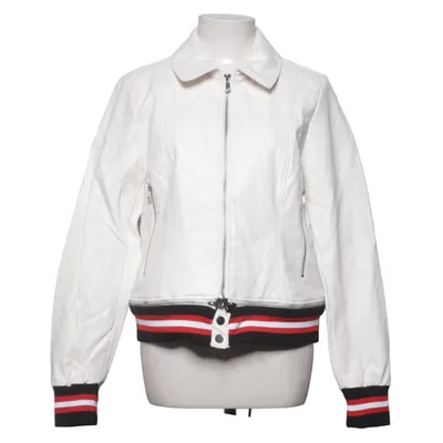 Bomberjack (Wit, Zwart, Rood) van Laura Jo Polyester, Polyurethaan