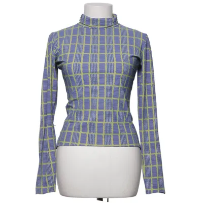 Turtleneck (Blue, Yellow, Multicolored) from Henrik Vibskov Elastane, Polyamide