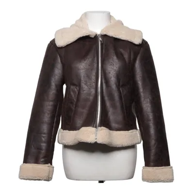 Shearlingjacka (Brun, Beige) från Reserved Polyester