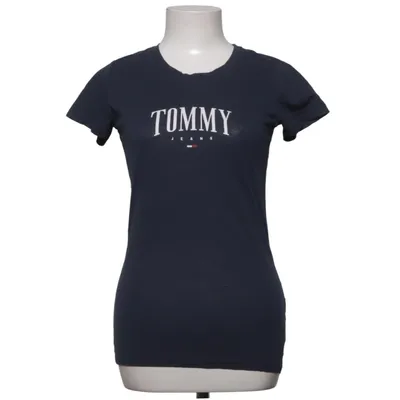 T-shirt (Bleu) de Tommy Hilfiger Jeans Coton, Polyester