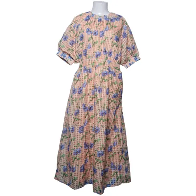 Jurk (Oranje, Blauw, Meerkleurig) van Warehouse Polyester