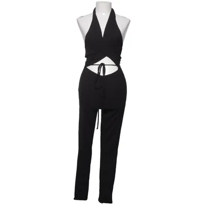 Jumpsuit (Black) from Haute Monde Elastane, Polyester
