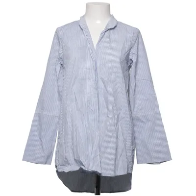 Blouse (Blauw, Wit) van Carin Wester Katoen, Elastaan, Polyamide