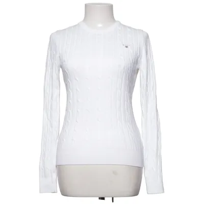 Sweater (Hvid) fra GANT Bomuld, Elastan, Polyamid