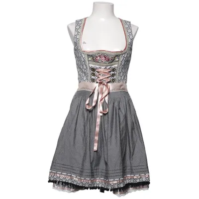 Dirndl (Grå, Flerfarvet) fra Krüger Madl Bomuld, Polyester