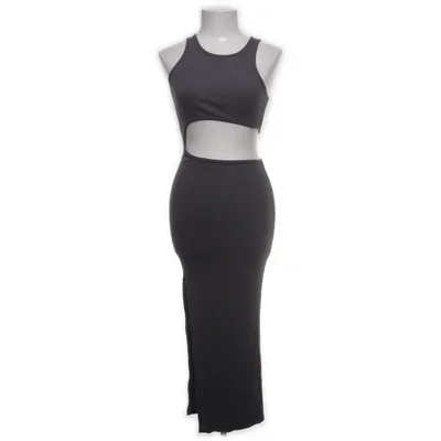 Klänning (Grå) från The Kript Bomull, Elastan