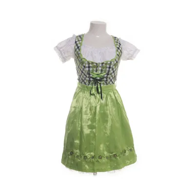 Dirndl (Green, Multicolored) from Fuchs Trachtenmoden Cotton, Polyester