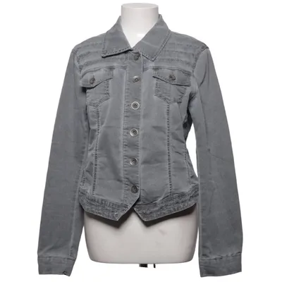 Jeansjacka (Grå) från Z Biz Bomull, Elastan, Polyester