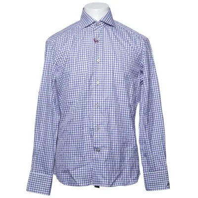Shirt (Blauw, Wit) van Pasqui Katoen