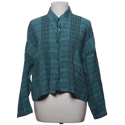 Blus (Grön) från Pardon Linne, Polyester, Viskos