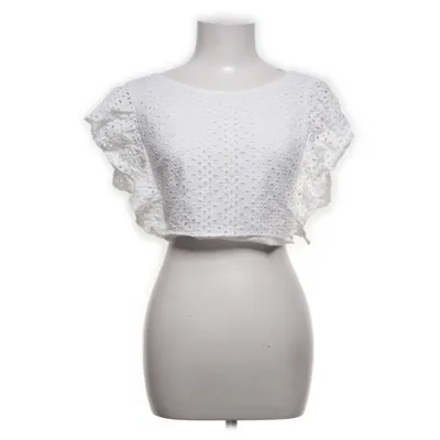 Crop top (Vit) från Yoins Bomull