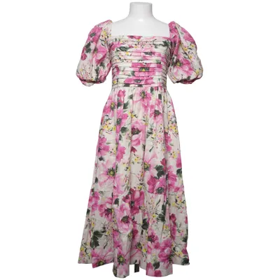 Långklänning (Rosa, Flerfärgad) från Abercrombie & Fitch Bomull, Linne