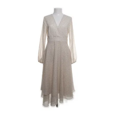 Wrap dress (Beige, Brown) from May Polyester