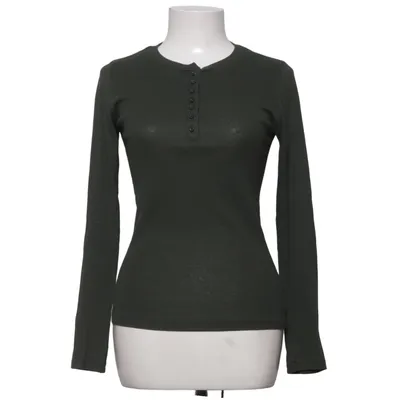 Henley shirt (Green) from Active Basic Cotton, Elastane, Polyester