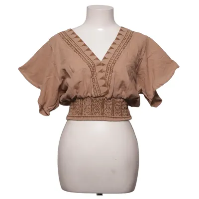 Crop top (Brown) from Guru Shop Cotton