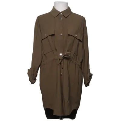 Skjortekjole (Grøn) fra Zara Polyester, Viscose