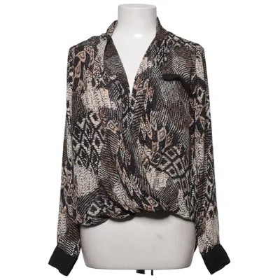 Blouse (Zwart, Beige) van Golden Live Polyester
