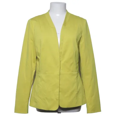 Blazer (Yellow) from Quiosque Elastane, Polyester, Viscose