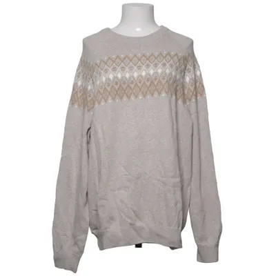 Sweater (Gray, White) from Dobber Cotton, Polyamide, Wool