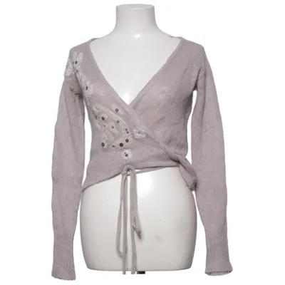 Wikkelvest (Lila) van Alain Manoukian Mohair, Polyamide