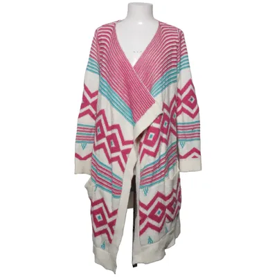 Cardigan (White, Pink, Turquoise) from Goa Cashmere, Cotton, Polyamide