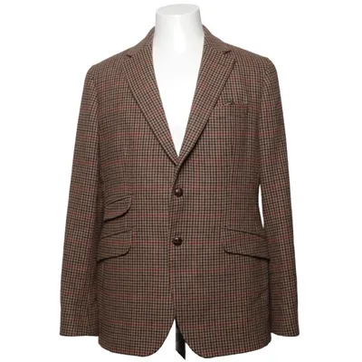 Kavaj (Brun, Flerfärgad) från Morris Akryl, Polyester, Viskos, Ull