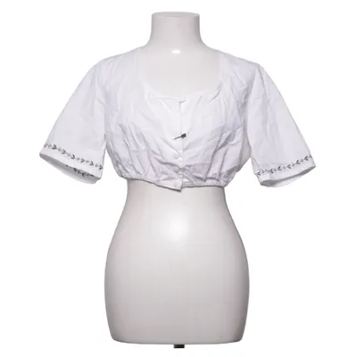 Chemisier Dirndl (Blanc) de H. Moser Coton, Élasthane