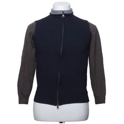 Cardigan (Bleu, Marron) de Hansen & Jacob Laine de mouton