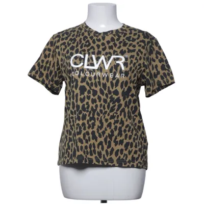 T-shirt (Brown, Black) from Colour Wear Cotton