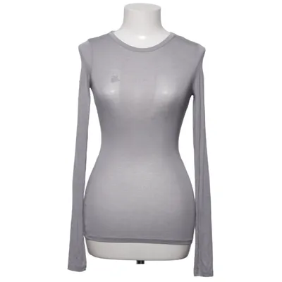 T-shirt à manches longues (Bleu) de Weekday Élasthane, Viscose