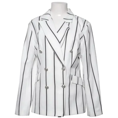Blazer (White, Black) from Papillon Elastane, Viscose