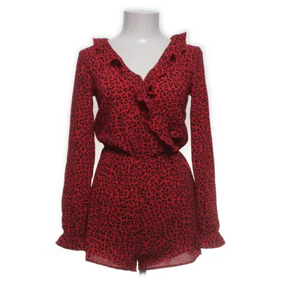 Buksedragt (Rød, Sort) fra Divided by H&M Elastan, Polyester