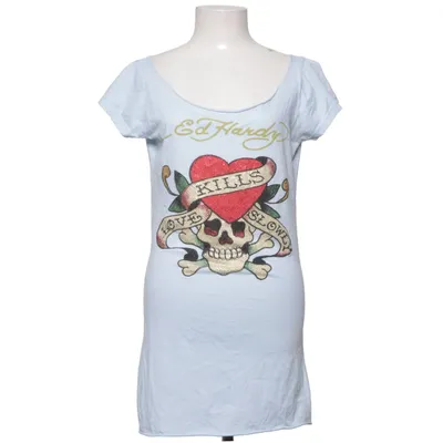 T-shirt (Blå) fra Ed Hardy Bomuld