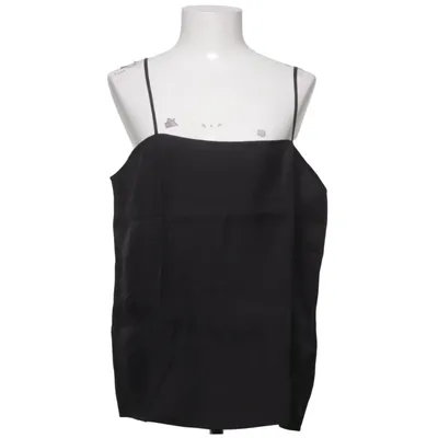 Tank Top (Black) from Totême Linen, Lyocell, Polyester