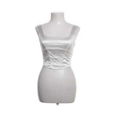 Crop top (Vit) från Divided by H&M Elastan, Polyamid