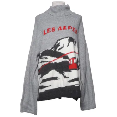 Pul à col roulé (Gris, Multicolore) de H&M Acrylique, Polyamide, Polyester, Laine