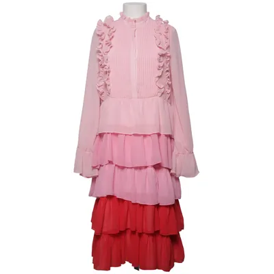 Maxi jurk (Roze, Rood, Meerkleurig) van Sister Jane Polyester