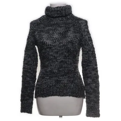 Polotröja (Grå, Svart, Silverfärgad) från ESPRIT Akryl, Metallfiber, Polyester, Ull