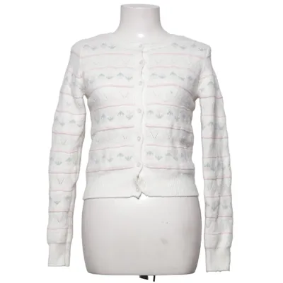 Cardigan (White, Pink, Green) from Hollister Elastane, Recycled polyester