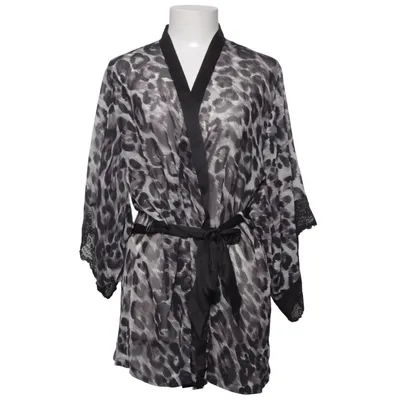 Morgonrock (Svart, Grå, Vit) från Private Collection by Hunkemöller Polyester